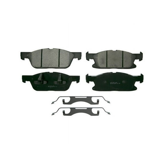 Front Brake Pad Set - Compatible with 2015 - 2021 Ford Edge 2016 2017 2018 2019 2020