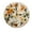 FFclock053, variant on ZXCXRQFa Morning Coffee Brown Silent Wall Clock for Bathroom Indoor Decoration No Ticking 10 Inch Round Small Clock for Hospital Classroom Home Living Room