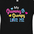 thumbnail image 4 of Inktastic My Grammy and Grampy Love Me with Hearts Boys or Girls Toddler T-Shirt, 4 of 5