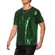 thumbnail image 5 of Camisetas de hombre INSPIRE CHIC con lentejuelas, de manga corta, cuello redondo, para fiestas en clubes nocturnos, talla 2XL, color verde, 5 of 6