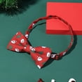 thumbnail image 3 of Fashion Christmas Bow Tie for Men Adjustable Neck Tie Teens Tuxedo Necktie, 3 of 20
