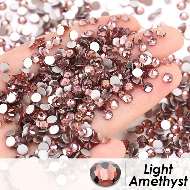Simple 3mm Bottle Packed Red Flatback Rhinestones For Nail Art, 3d