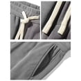 thumbnail image 3 of ZORYEVY Running Mens Pants Fall Plus Size Workout Athletic Joggers Trousers for Men Solid with Pockets Breathable Elastic Waist Drawstring Pants, 3 of 6