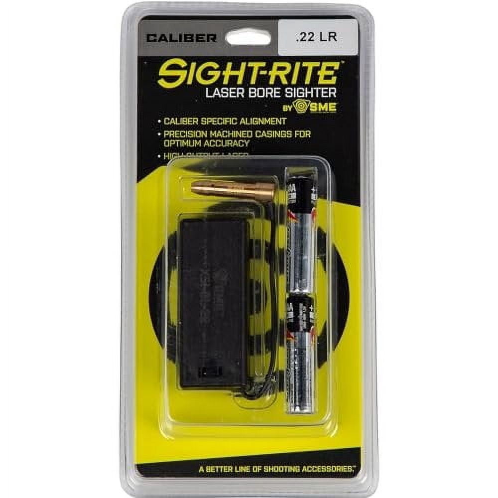 SME Sight Rite Durable Shooting Hunting Accesories Bullet Laser Bore Sighter Batteries Included .22 LR