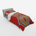 thumbnail image 2 of Ambesonne Tribal Bedding Set 3 Pcs, Mosaic American, Twin, Multicolor, 2 of 2