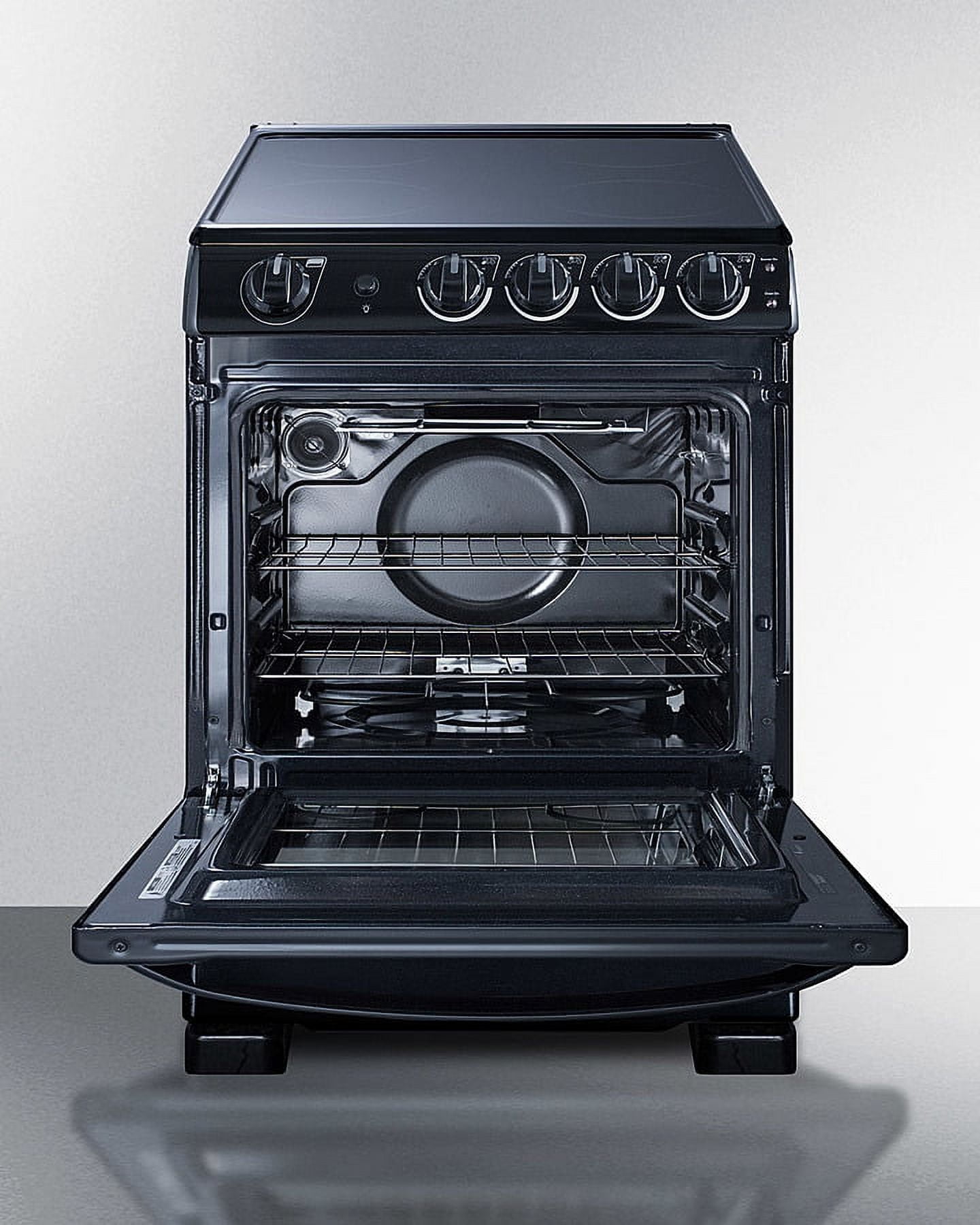 24" Wide Electric Smooth-Top Range