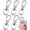 6, variant on Flag Clips for Flagpole Stainless Steel 3.5 Inch Swivel Eye Snap Hooks-Heavy Duty Flag Pole Hardware- Marine Grade Large Bolt Snap for Diving, Boat Rope, Dog Leash, Swings