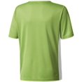 thumbnail image 2 of adidas Boys' Entrada Jersey, Rave Green/White, X-Large, 2 of 6