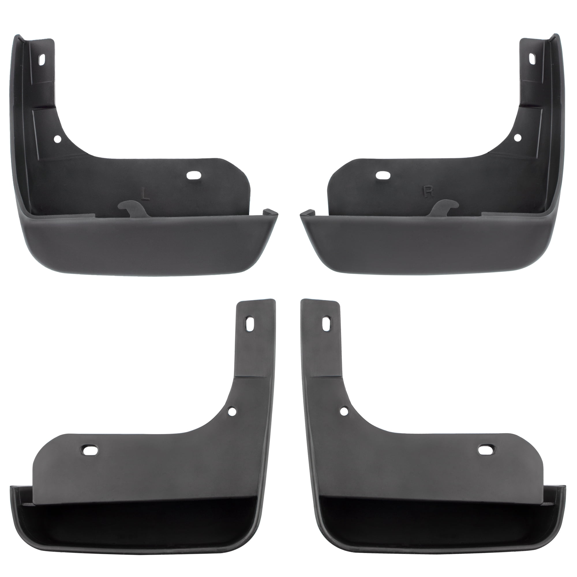 BOXI (Set of 4) Front and Rear Side Mud Flaps Splash Guards Mudflaps Fits for Honda Accord 2003 2004 2005 2006 2007 Sedan 4-Door (Not fit Side Skirts) | Replaces OE# 08P08-SDA-100 08P08SDA100