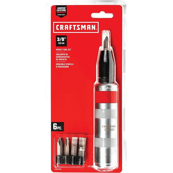 Destornillador DE IMPACTO CRAFTSMAN SET CMMT14104