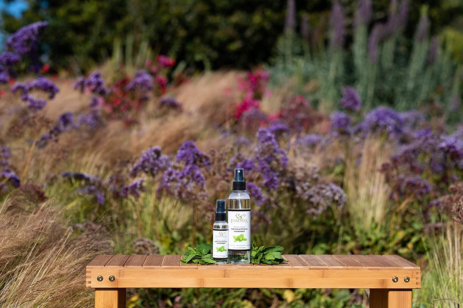 EuroSpa Aromatics Pure Eucalyptus Oil ShowerMist and Steam Room Spray, All-Natural Premium Aromatherapy Essential Oils - 2 oz