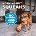 thumbnail image 4 of Outward Hound Fire Biterz Giraffe Firehose Plush Dog Toy Brown Medium, 4 of 4