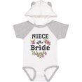 thumbnail image 3 of Inktastic Niece of the Bride Roses Girls Baby Bodysuit, 3 of 5