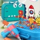 thumbnail image 4 of iZZZHH - Juego de taladros de juguete STEM para niños - Kit de herramientas educativas para niños de 3 años en adelante - Caja de herramientas para niños pequeños inspirada en Montessori con taladro, 4 of 8