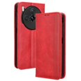 thumbnail image 1 of For ZTE nubia Z60S Pro 5G Leather Case Wallet Stand Retro Texture Phone Cover - Black, 1 of 5