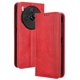 thumbnail image 1 of For ZTE nubia Z60S Pro 5G Leather Case Wallet Stand Retro Texture Phone Cover - Black, 1 of 5