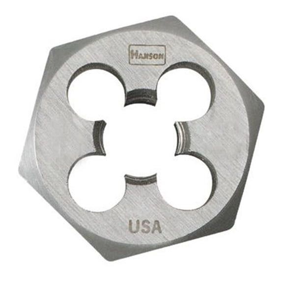 Irwin Industrial Tool Co. HA9737 9.0MM-1.25MM High Carbon Steel Metric Hexagon Die