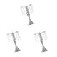 thumbnail image 5 of Portavelas de Cristal Inteprter para Bodas H 26 cm y H 33 cm, 5 of 5