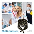 thumbnail image 7 of Cauagu Elegant Gold Moose Pattern 1 Pcs Working Caps,Adjustable Working Hats Elastic Scrub Hats Nurse Scrub Cap Nurse Hats Elastic Tie Back Hats Unisex,One Size, 7 of 7
