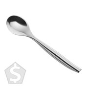 Visions 10 Heavy Weight Silver Plastic Serving Spoon - 72/Case