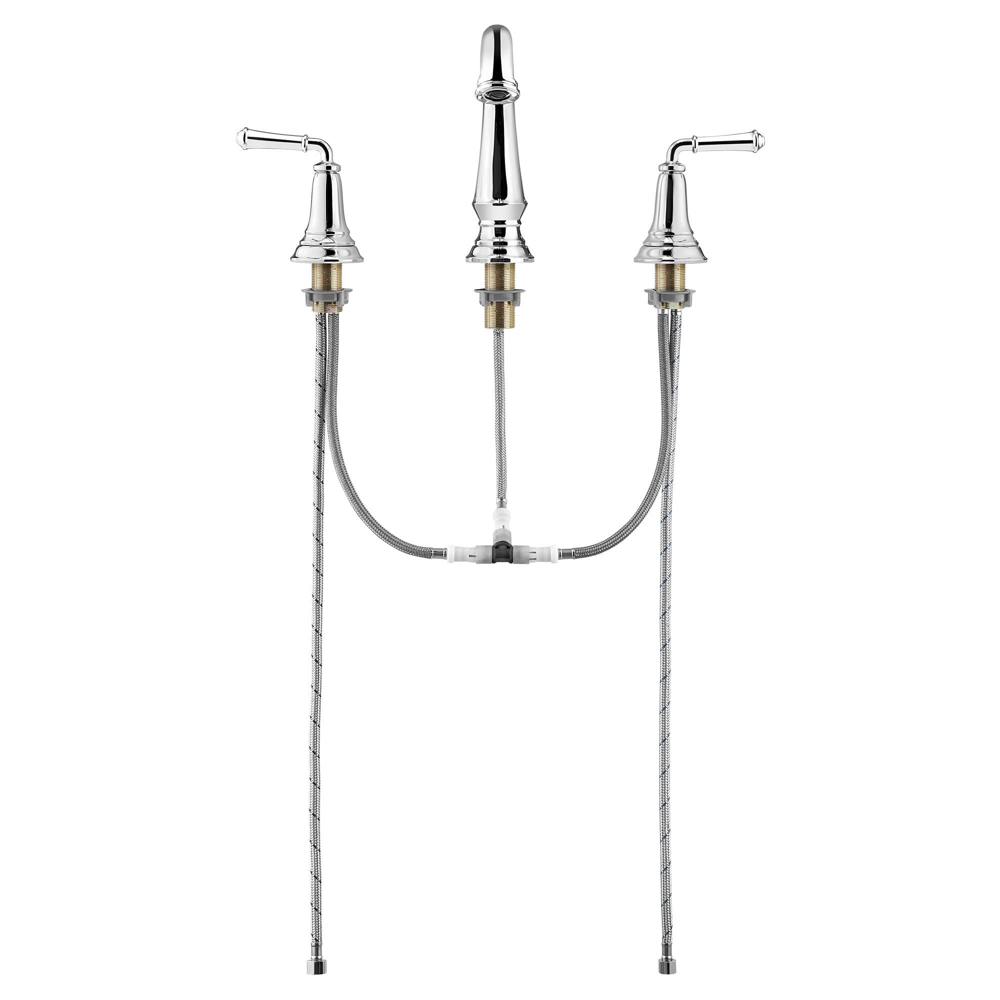 American Standard Delancey 8 in. Widespread 2-Handle Bathroom Faucet with Pop-Up Drain in Polished Chrome