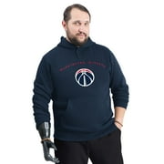 Men's G-III Sports by Carl Banks Navy Washington Wizards Adaptive Team Arc Fleece Hoodie