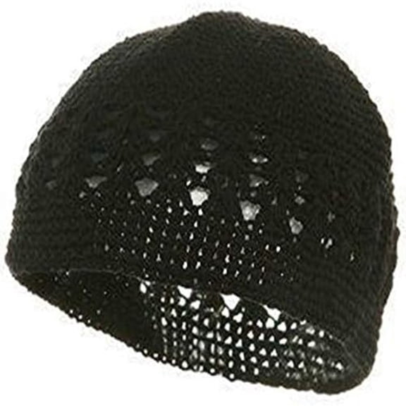 Soft and Cozy Knit Koopy Kufi Hat - Stylish Comfy and Warm Crochet Beanie for Winter Fashion Accessory