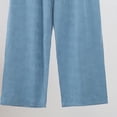 thumbnail image 3 of Vrorvz Plus Size Wide Leg Pants for Womens Drawstring Elastic Waist Palazzo Lounge Pant with Pockets 3X-5X, 3 of 5