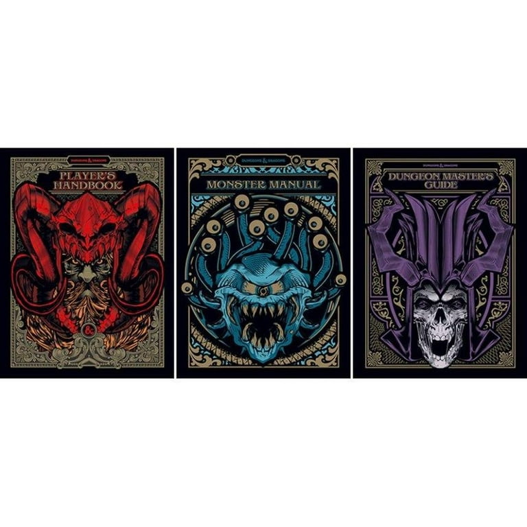 D&D 5e RPG: Core Rulebook Gift Set (Limited Alt. Covers) with