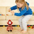 thumbnail image 4 of Pack de 6 marionetas de payaso de madera HWIWAOQM, 24 cm, 4 of 7