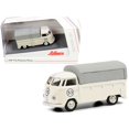 thumbnail image 1 of Volkswagen T1b Pritsche Plane camioneta con toldo # 53 Cream 1/87 (HO) Diecast Model by Schuco Schuco 452650300, 1 of 1