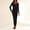 Black, variant on ssuyfkrb Women Thermal Underwear Set,Thermal Underwear Set for Women 2 Piece,Warm,Soft,Stretch Fabric,Breathable,Purple,XL