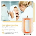 thumbnail image 6 of Costway 23L Bathroom Towel Warmer Bucket 4 Timer with Fragrance Holder & 3-Level Heating Gray, 6 of 11