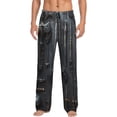 thumbnail image 2 of Lsque Fantasy Medieval Weaponry Print Men's Pajama Pants, Lounge Pant - Comfortable Home Wear,Elastic Waistband, Stylish Design-Small, 2 of 9