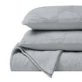 thumbnail image 2 of Superior Tanta Cotton Woven Coverlet, King, Denim Blue, 2 of 11