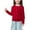 Red401, variant on MEZZALL Girls Knit Cardigan Sweater With Embroidery Casual Front Tops For Toddler To Teen Soft Comfortable Knitwear Comfort Baby Wear