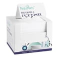 thumbnail image 1 of Toalla facial desechable PureSofdness de 30 x 25 cm, suave, 320 unidades, 1 of 7