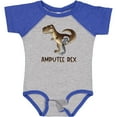 thumbnail image 3 of Inktastic Limb Loss Awareness Amputee Rex with Prosthetic Leg Boys or Girls Baby Bodysuit, 3 of 5