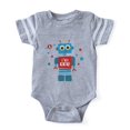 thumbnail image 1 of CafePress - Robot 1St Birthday - Cute Infant Baby Football Bodysuit, 1 of 1