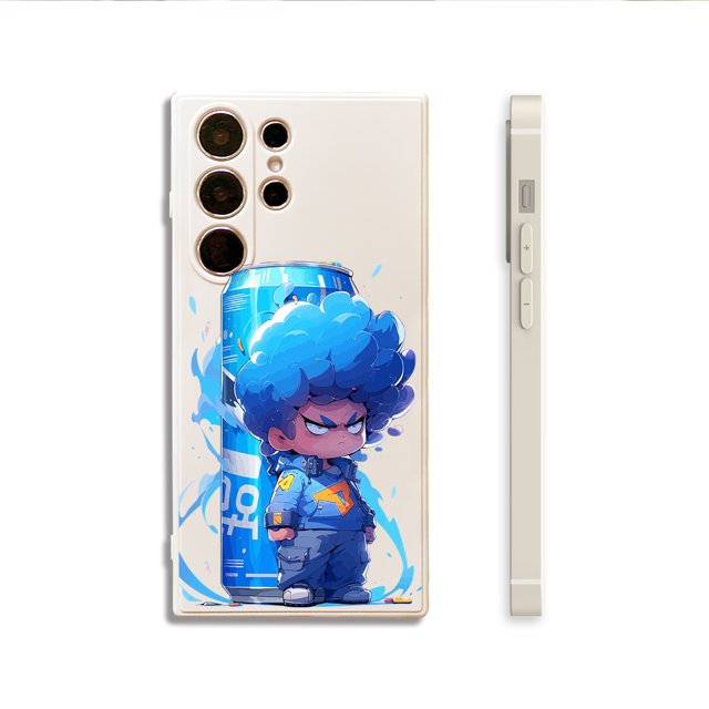 Mejore el estilo y la protección de su iPhone con esta elegante y duradera funda de goma de TPU para teléfono con estampado de dibujos animados.