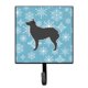 thumbnail image 1 of Caroline's Treasures - Correa de perro pastor croata con copo de nieve de invierno o llavero BB3521SH4, pequeño, multicolor Caroline's Treasures BB3521SH4, 1 of 1