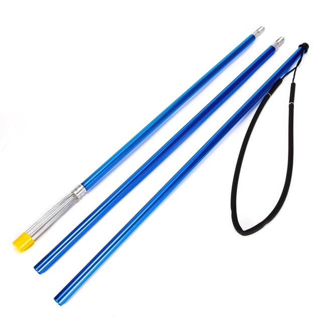 Hameçon de Pêche en Alliage d'Aluminium 3 Pcs Bleu