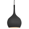 thumbnail image 3 of One Light Medium Pendant In Transitional-Modern-Scandinavian Style 12 Inches Wide By 23 Inches High-Black/Polished Nickel Finish Hinkley Lighting, 3 of 22