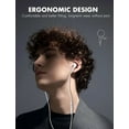 thumbnail image 2 of RHEA- Antool Wired Earbuds,?Ultra Clear Calls & No Noise? Headphones Earbuds Wired 3.5, 2 of 6