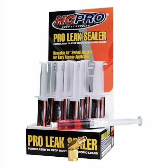 HCPRO HCLEAK12R Pro Leak Sealer with 45° Swivel Adapter