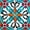 Blue/Red, variant on Mi Alma Orange Mexican Peel & Stick Vinyl Backsplash Tiles 5x5, 24 pcs