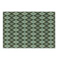 thumbnail image 1 of Southwestern Cutting Board, Rhombus Shapes with Zigzag Details Traditional Old Pattern, Decorative Tempered Glass Cutting and Serving Board, Small Size, Multicolor, by Ambesonne, 1 of 1