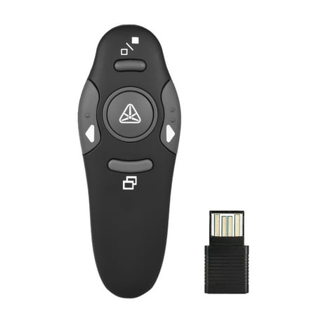 USB Wireless 2.4GHz PowerPoint PPT Presenter Remote Control Laser Pointer Clicker Pen Teacher Slide Clicker