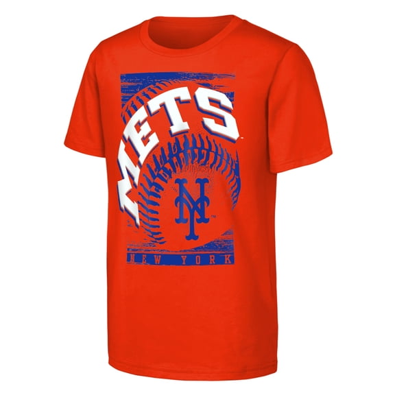 Youth Outerstuff Orange New York Mets Speed Pitch T-Shirt