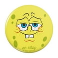 thumbnail image 1 of SpongeBob Confident Face Pinback Button Pin, 1 of 2